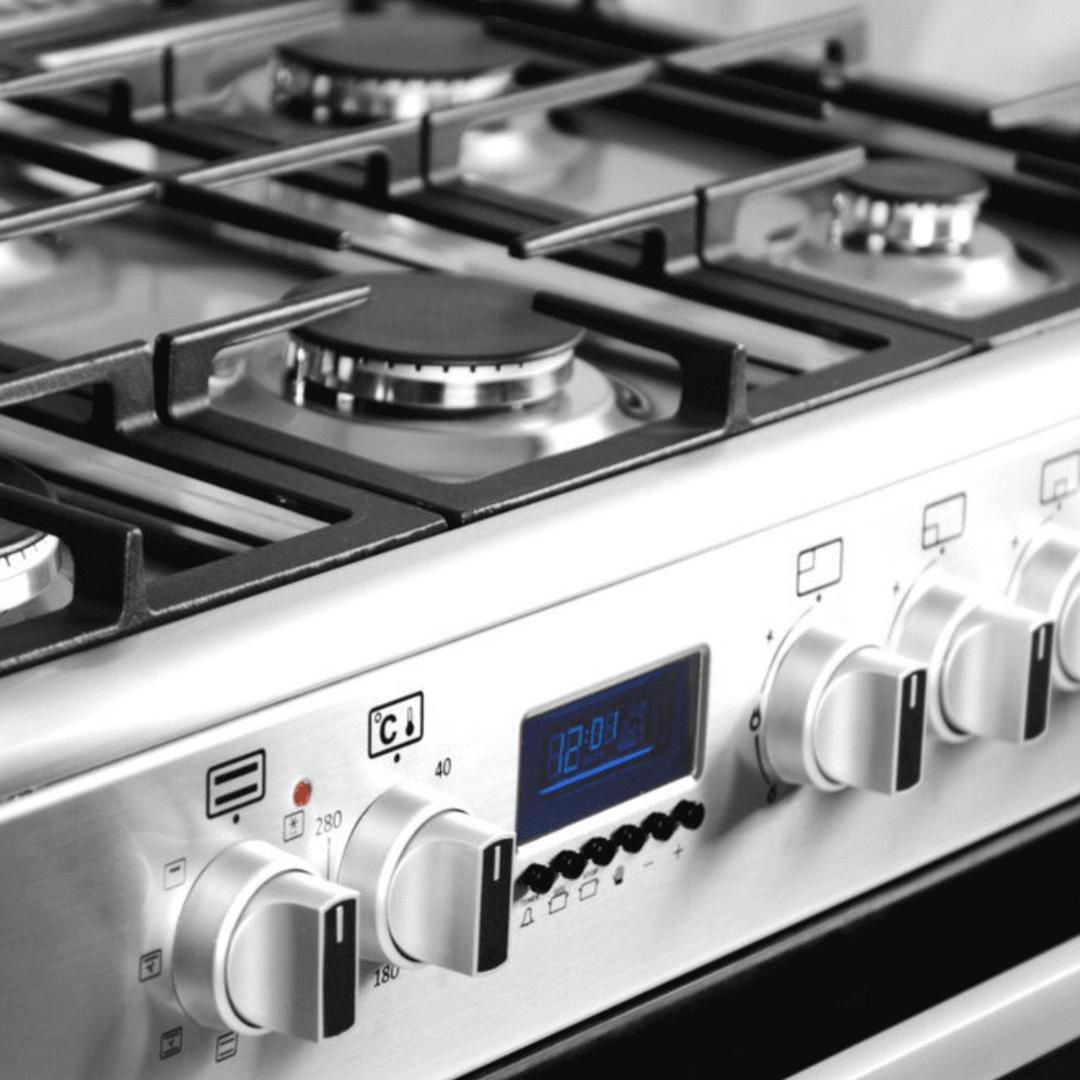 Wiggo Wo-E969r(Wx) Series 9 Is a 90 Cm Freestanding Gas Cooker Oven
